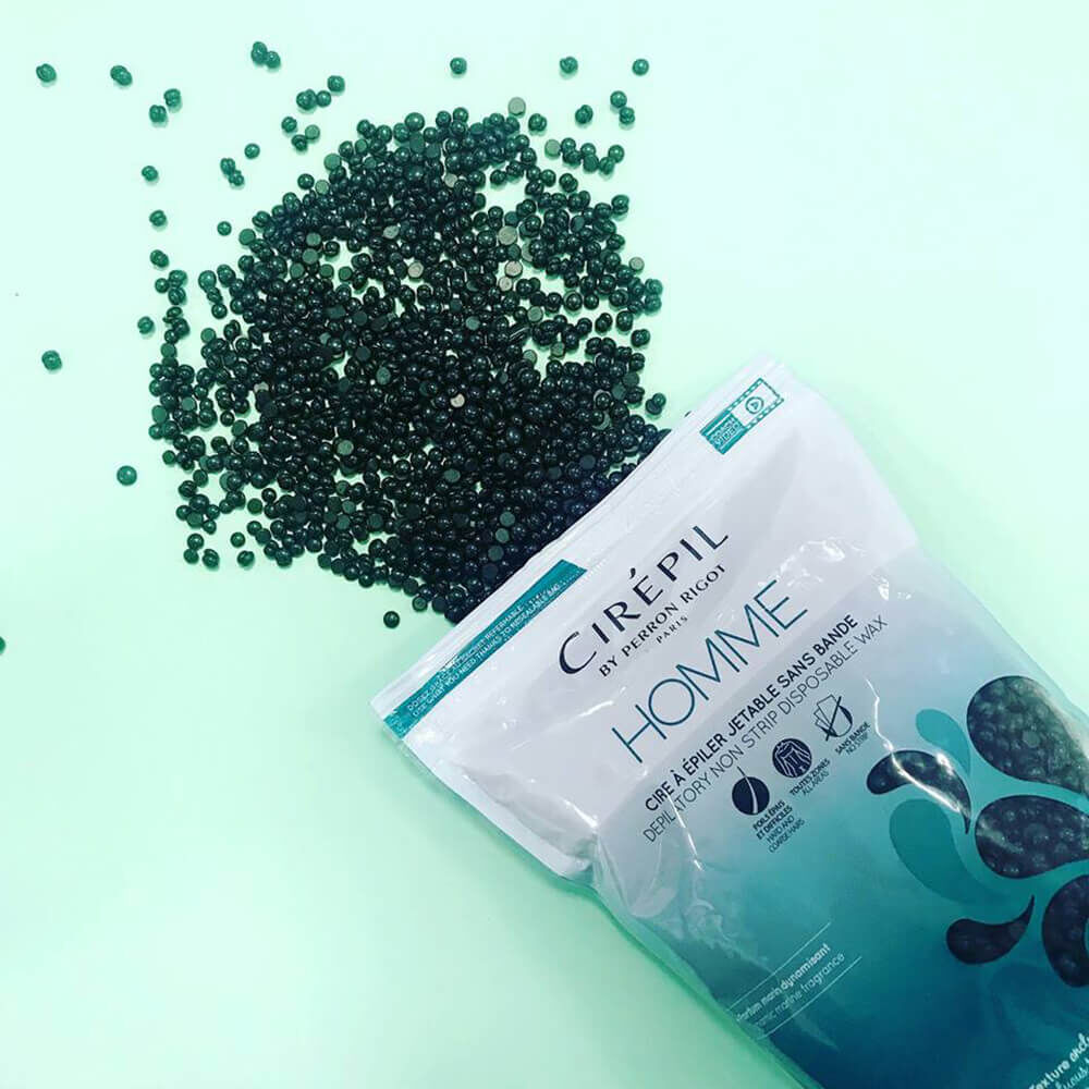 perron rigot cirepil mens non strip wax beads 800g (open)