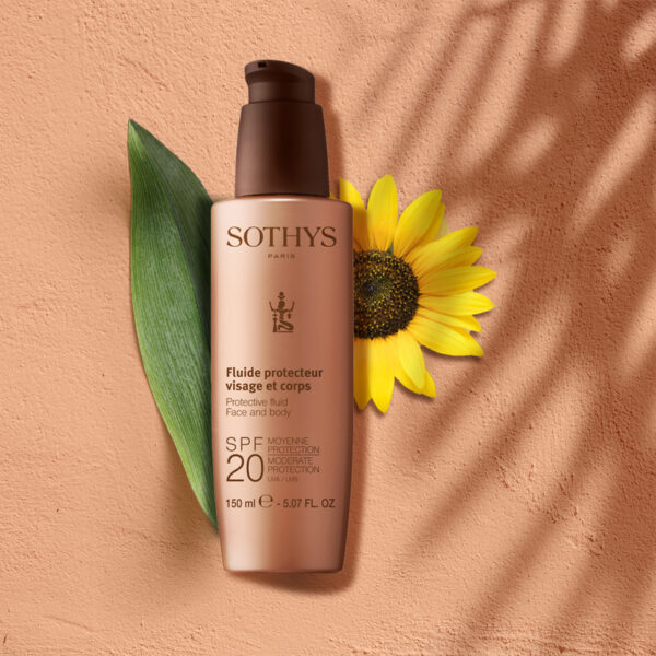 sothys protective fluid face and body spf 20 150ml (lifestyle)